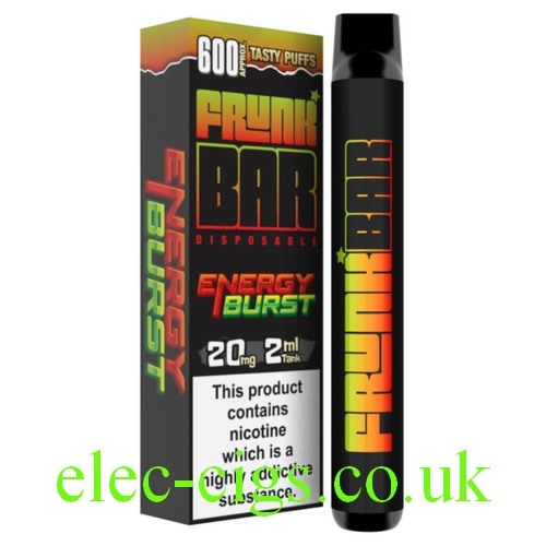 Energy Burst 600 Puff Disposable Vape Bar from Frunk